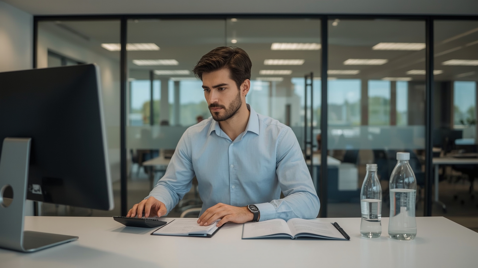 Équipe comptable professionnelle